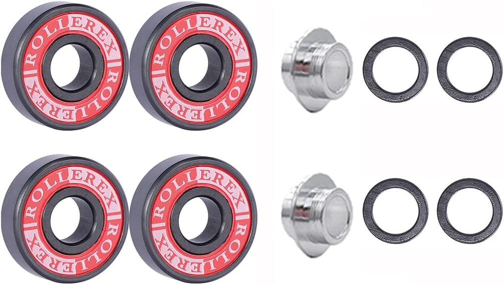 Rollerex VXT500 85A Inline Skate Wheels 2-Pack 72mm - 6 Colors