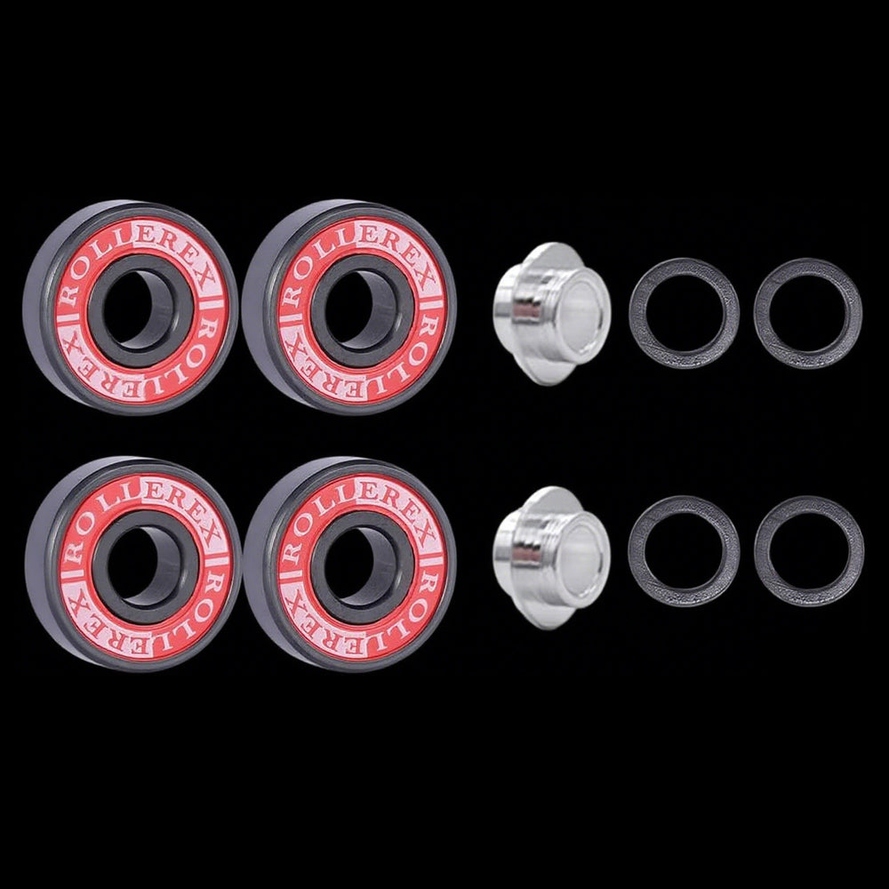 Rollerex VXT500 85A Inline Wheels 2-Pack w/Bearings 72-80mm - 6 Colors