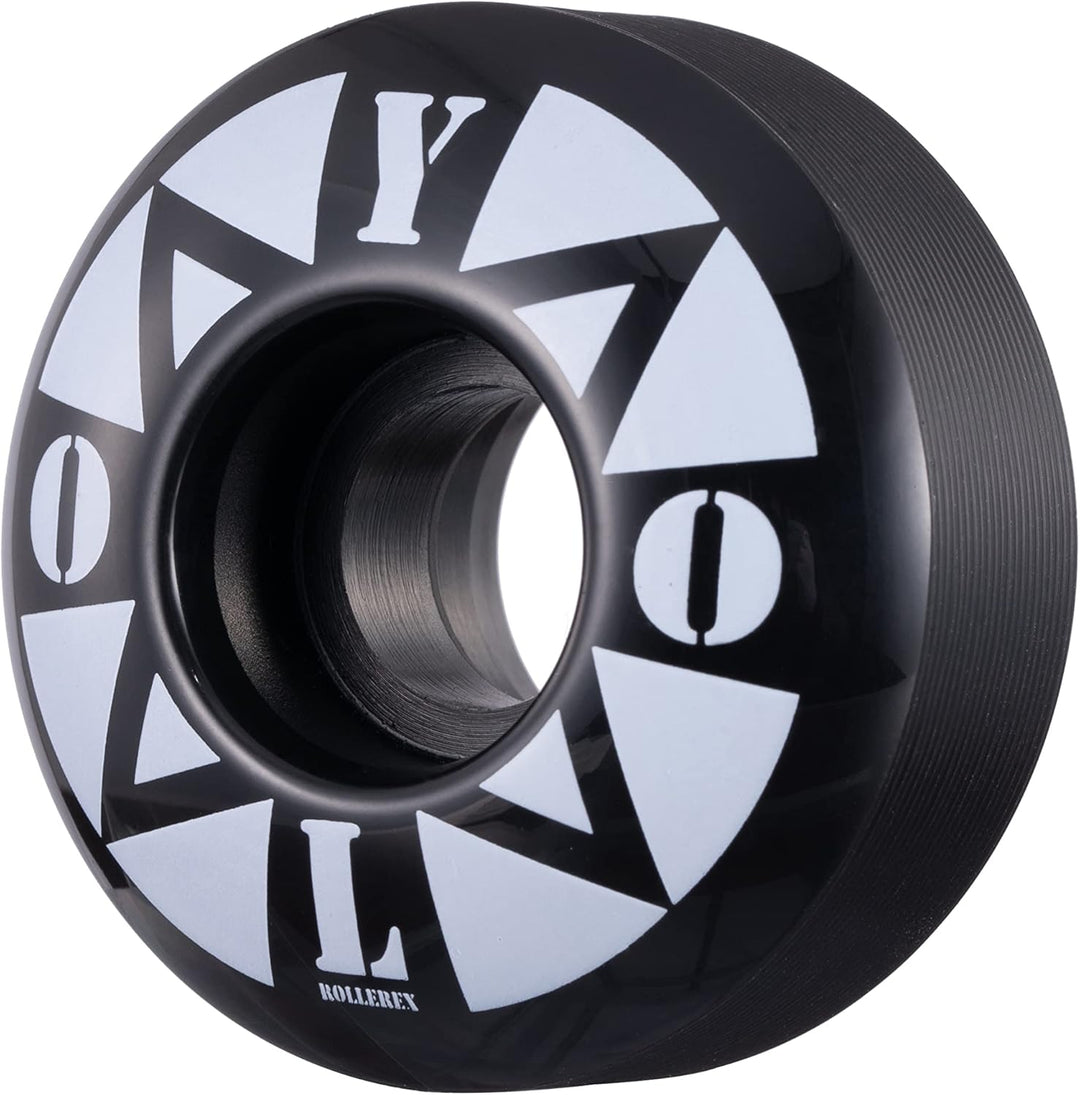 Rollerex YOLO 92A 52mm Skateboard Wheels 4-Pack - 32mm Width Cruiser Wheels