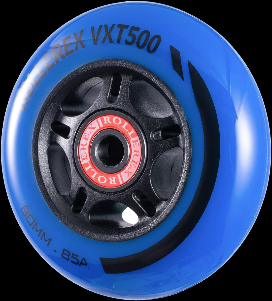 Rollerex VXT500 85A Inline Wheels 2-Pack w/Bearings 72-80mm - 6 Colors