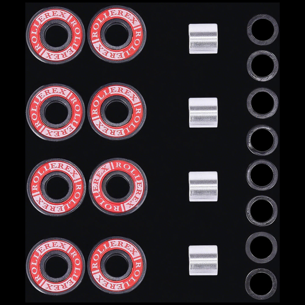 Rollerex YOLO 92A 52mm Skateboard Wheels 4-Pack w/Bearings - 32mm Width