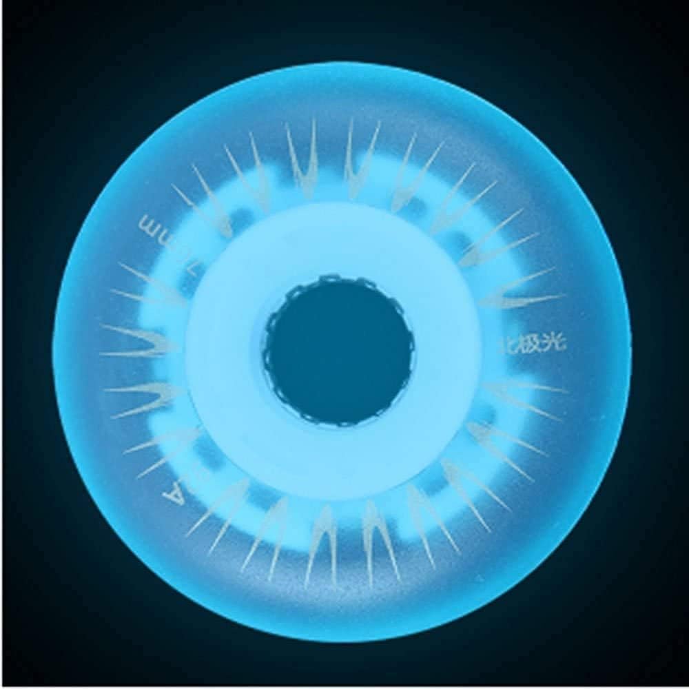 Rollerex Glowrider 92A LED Light-Up Inline Wheels 2-Pack 72-80mm - 4 Colors