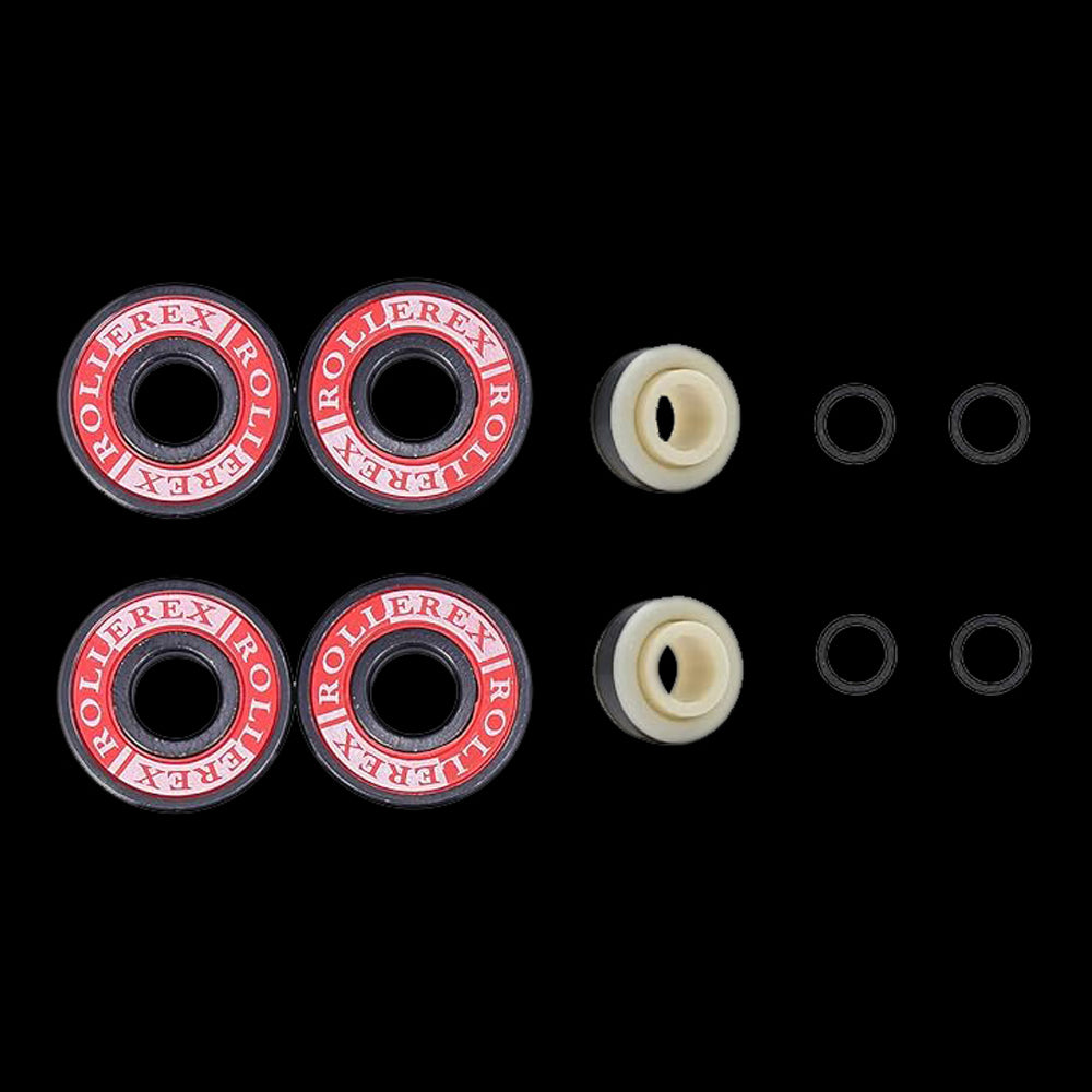 Rollerex Glowrider 92A LED Light-Up Inline Wheels 2-Pack 72-80mm - 4 Colors