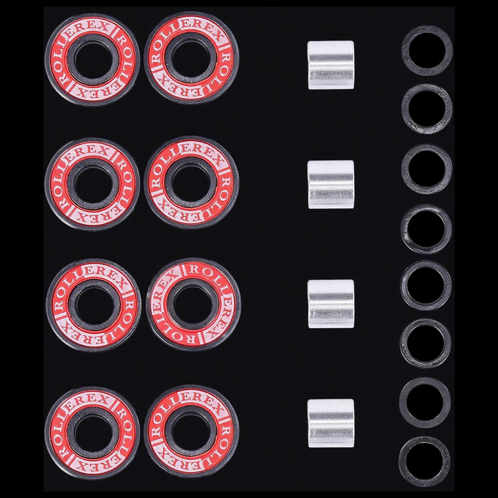 Rollerex Lollipop 76A 70mm Longboard Wheels 4-Pack - Optional Bearings Set
