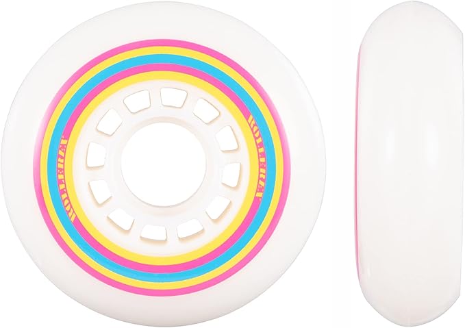 Rollerex Lollipop Boardwalk 85A Inline Skate Wheels 2-Pack 72-90mm