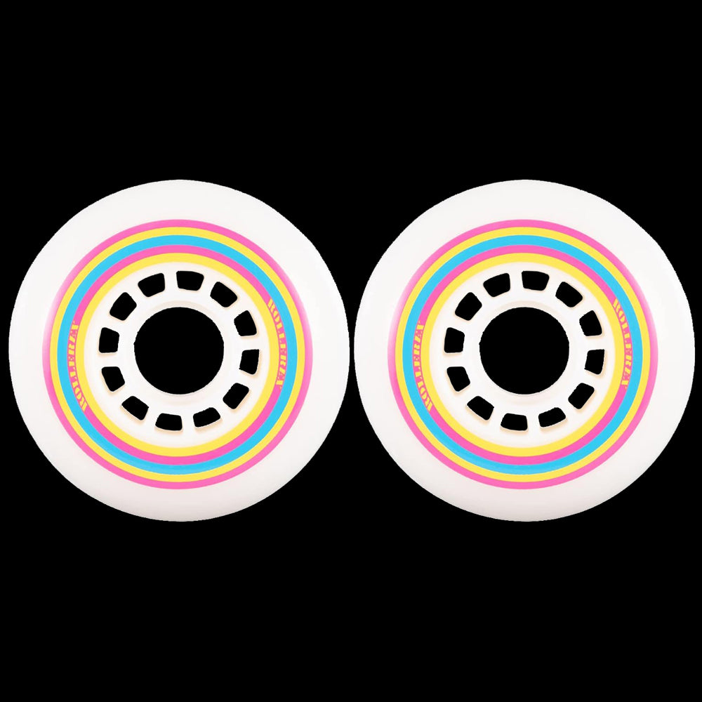 Rollerex Lollipop Boardwalk 85A Inline Skate Wheels 2-Pack 72-90mm