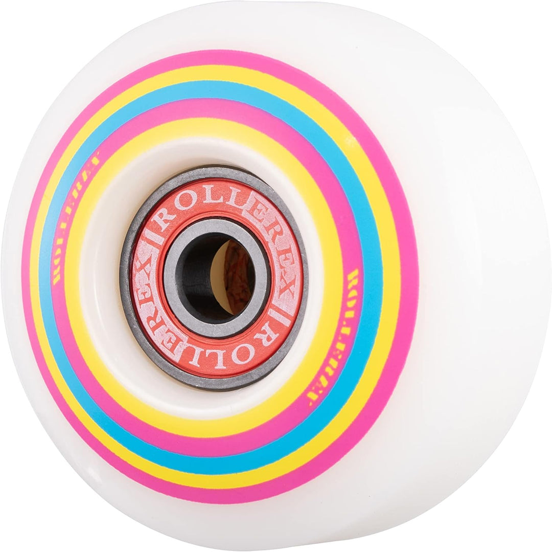 Rollerex Lollipop Boardwalk 92A 52mm Skateboard Wheels 4-Pack w/Bearings Set