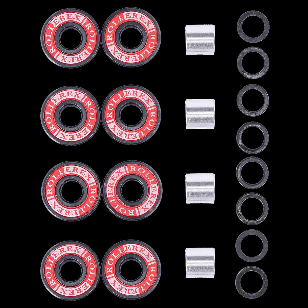 Rollerex Lollipop Boardwalk 92A 52mm Skateboard Wheels 4-Pack w/Bearings Set
