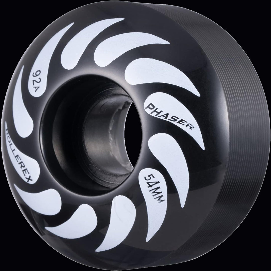 Rollerex Phaser 92A 54mm Skateboard Wheels 4-Pack 32mm Width - 3 Colors