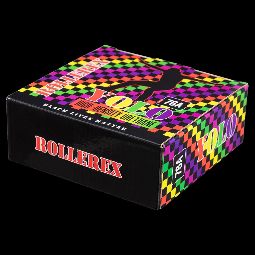 Rollerex YOLO 76A 70mm Longboard Wheels 4-Pack - For Cruising & Carving