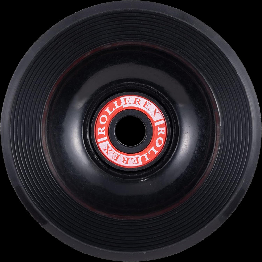 Rollerex YOLO 76A 70mm Longboard Wheels 4-Pack w/Bearings - For Cruising & Carving