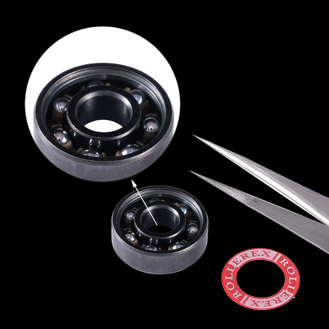 Adventure World Atlas 608ZZ ABEC-7 Bearings Kit - 4 or 8 Wheel Pack w/Spacers