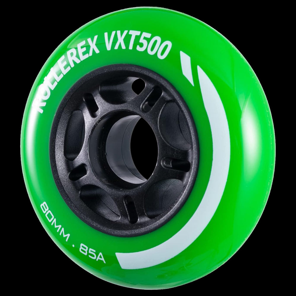 Rollerex VXT500 85A Inline Skate Wheels 2-Pack 72mm - 6 Colors
