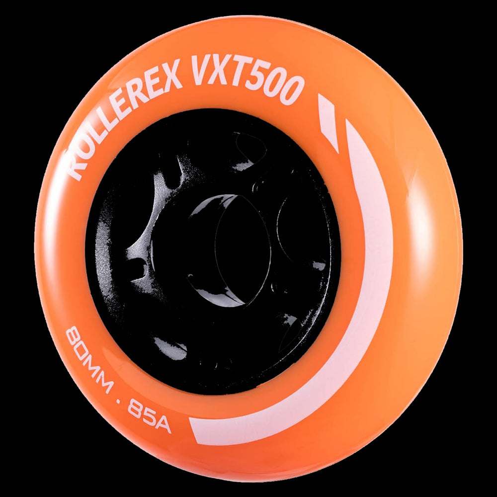 Rollerex VXT500 85A Inline Skate Wheels 2-Pack 72mm - 6 Colors
